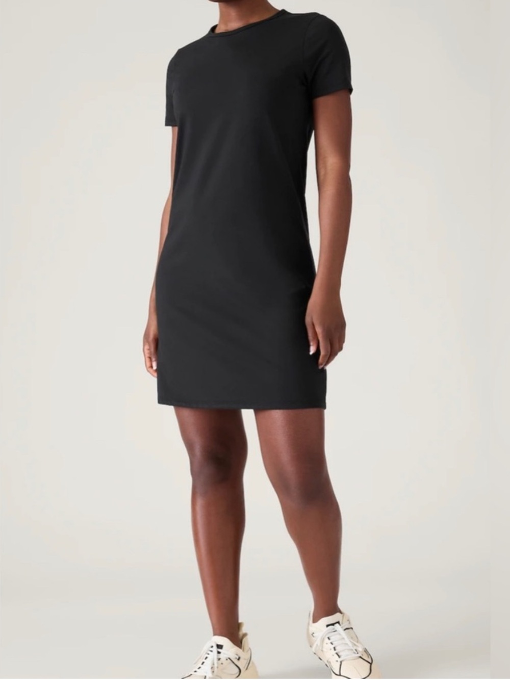 Athleta Black Essential Tee Dress